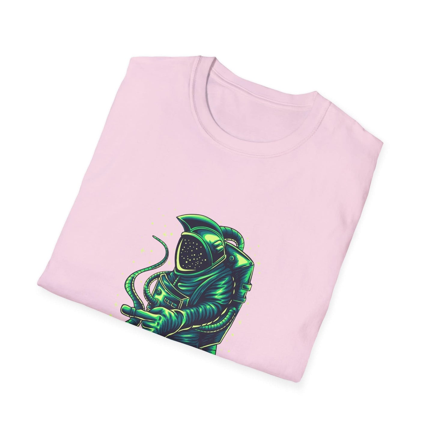 Astronaut in Space Green - Mleem