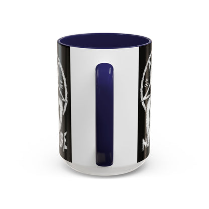 Gothic Ceramic Coffee Mug – Dark Art, Unique Gift, Halloween Decor, Witchy Vibe, Spooky Homeware