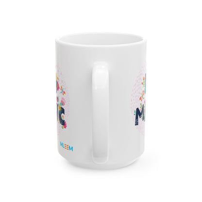 Colorful Floral Mug
