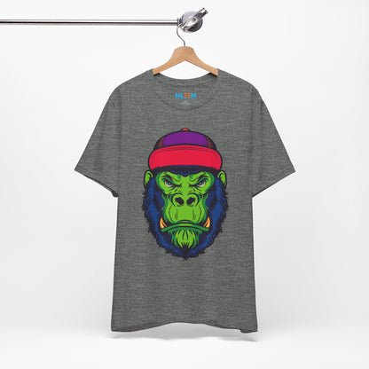 Vibrant Gorilla Graphic Tee - Unisex Short Sleeve T-Shirt