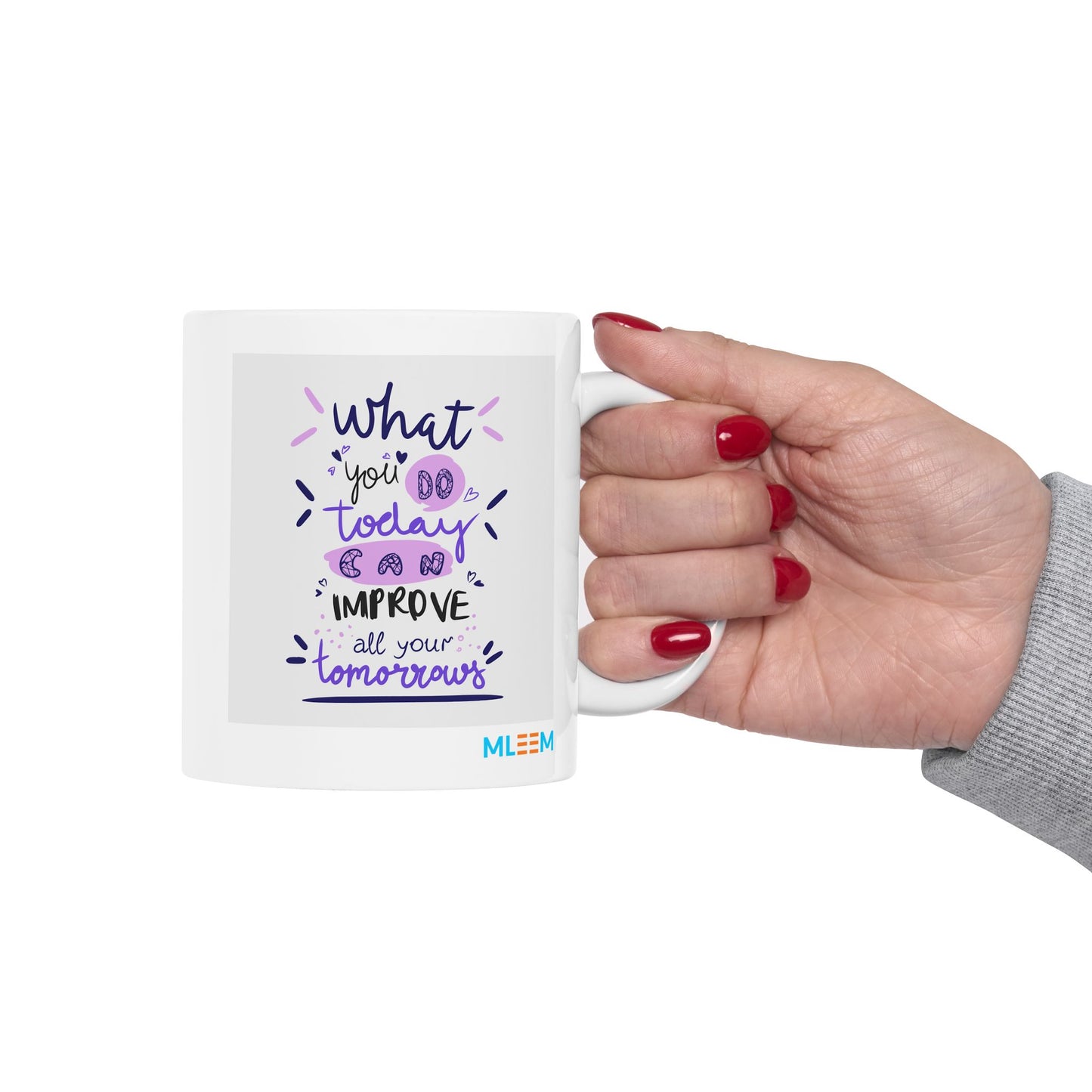 MLEEM - Floral Ceramic Mug