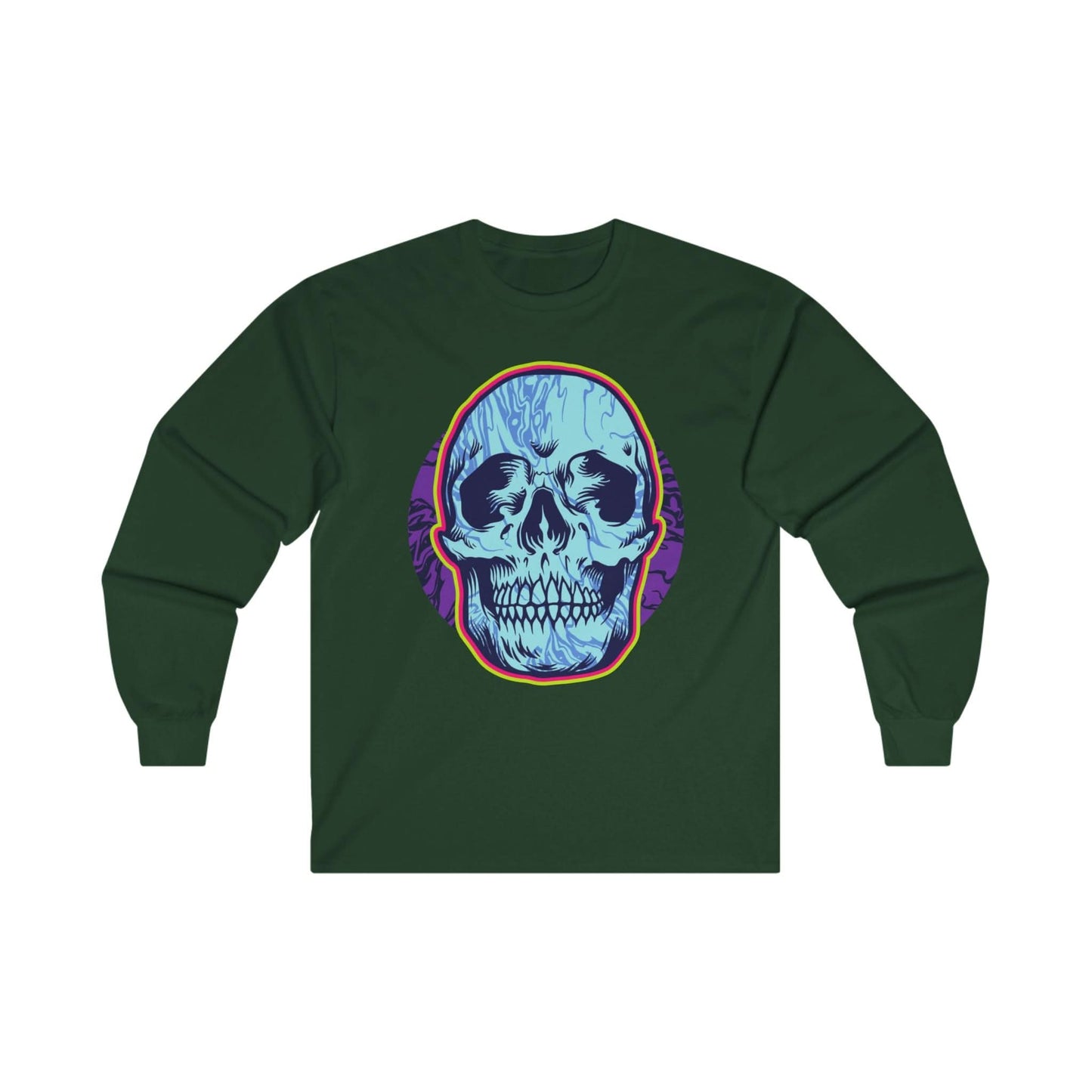 Psychedelic Skull Head - Mleem