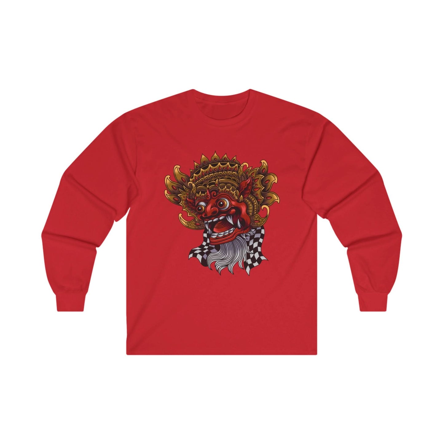 Barong Ball Mask Illustration - Mleem