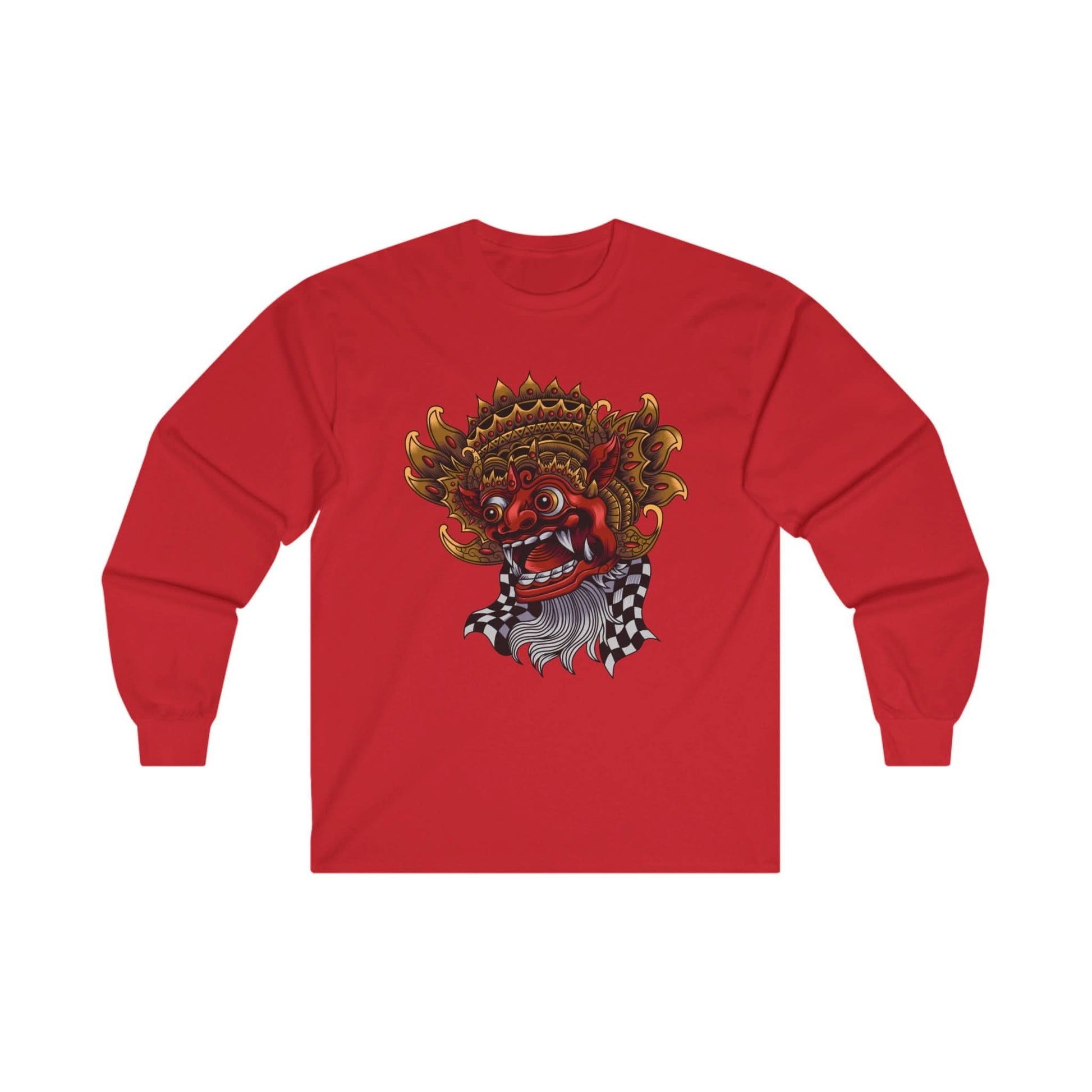 Barong Ball Mask Illustration - Mleem