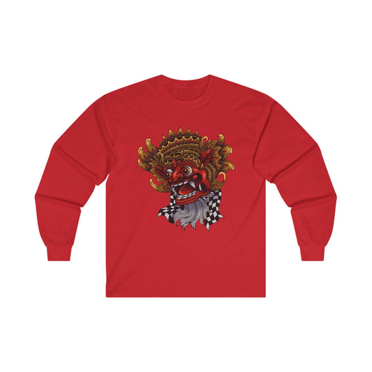 Barong Ball Mask Illustration - Mleem