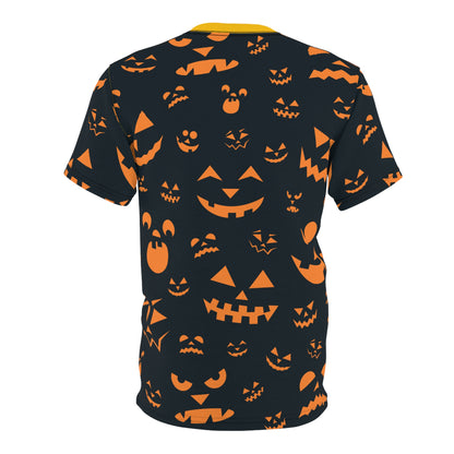 Halloween Unisex Tee, Pumpkin Theme Shirt, Spooky Fall Apparel, Trick or Treat Outfit, Halloween Costume Alternative