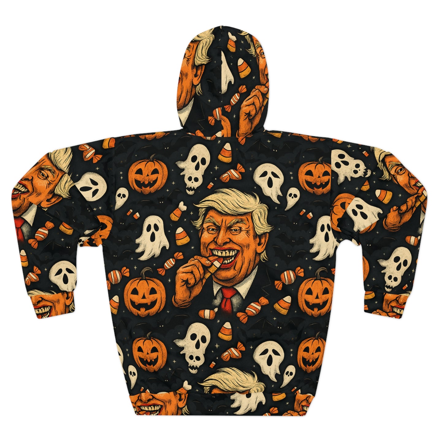 Halloween Party Hoodie, Fun Unisex Pullover with Spooky Design, Perfect for Halloween, Costume, Gift, Fall Celebrations