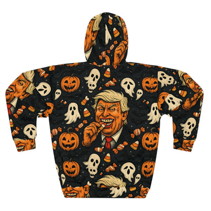 Halloween Party Hoodie, Fun Unisex Pullover with Spooky Design, Perfect for Halloween, Costume, Gift, Fall Celebrations