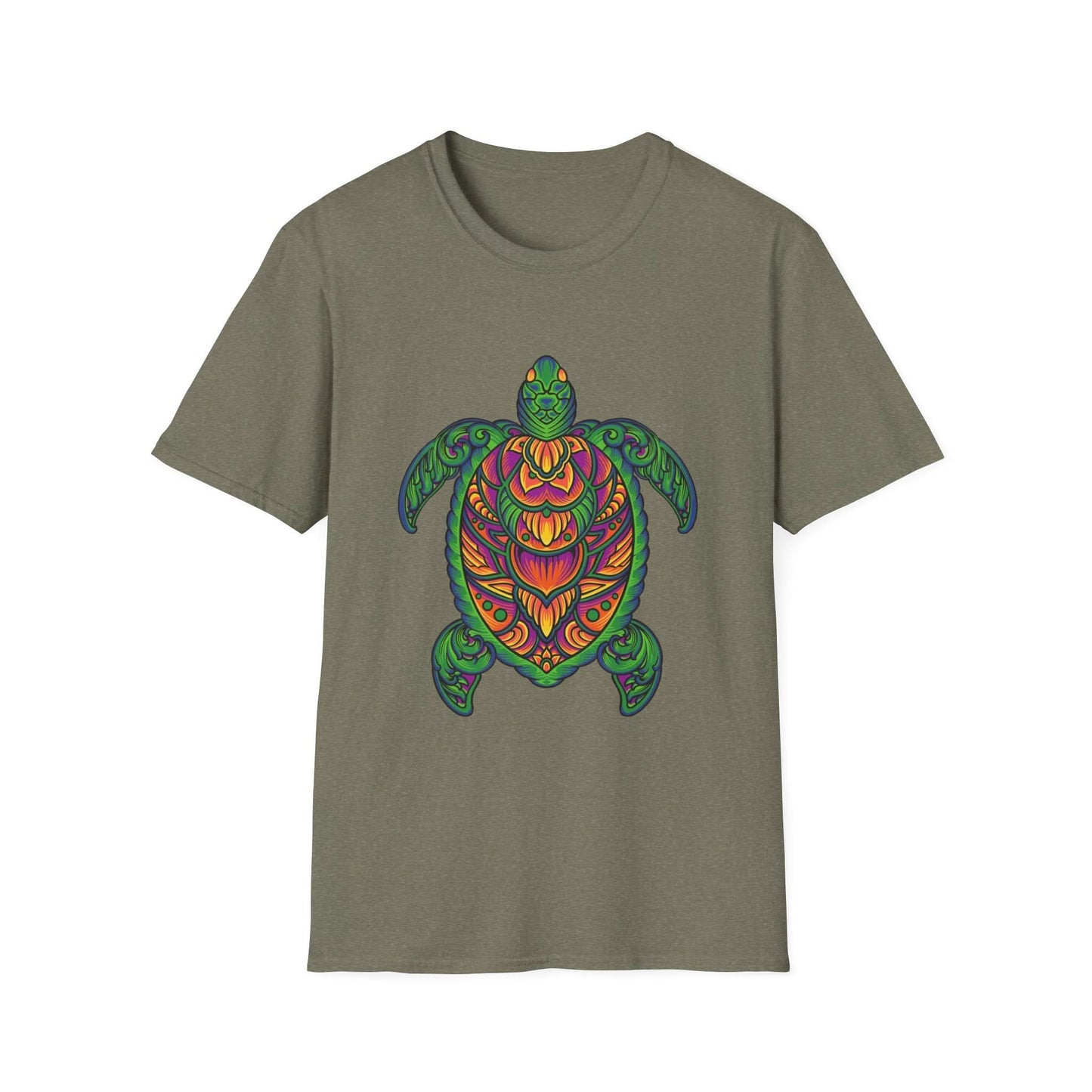 Turtle Floral Vintage Ornament - Mleem