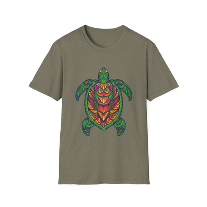 Turtle Floral Vintage Ornament - Mleem
