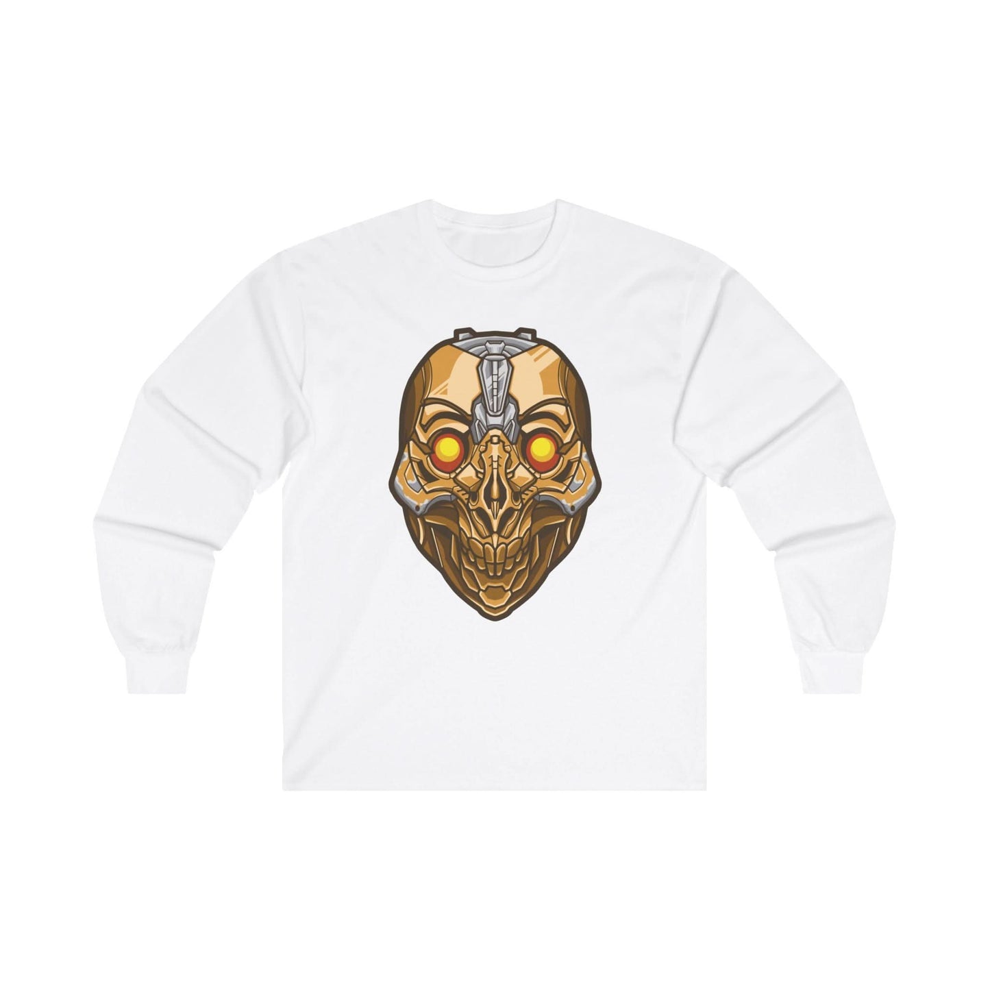Skull Robot Head Mascot - Mleem