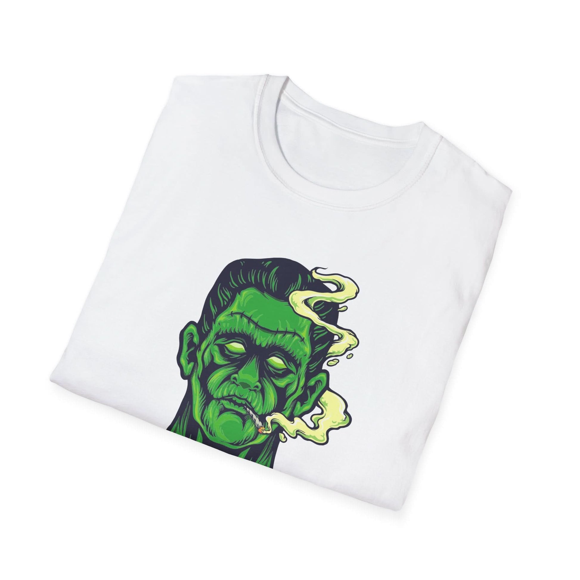 Frankenstein Smoking Cannabis Halloween - Mleem