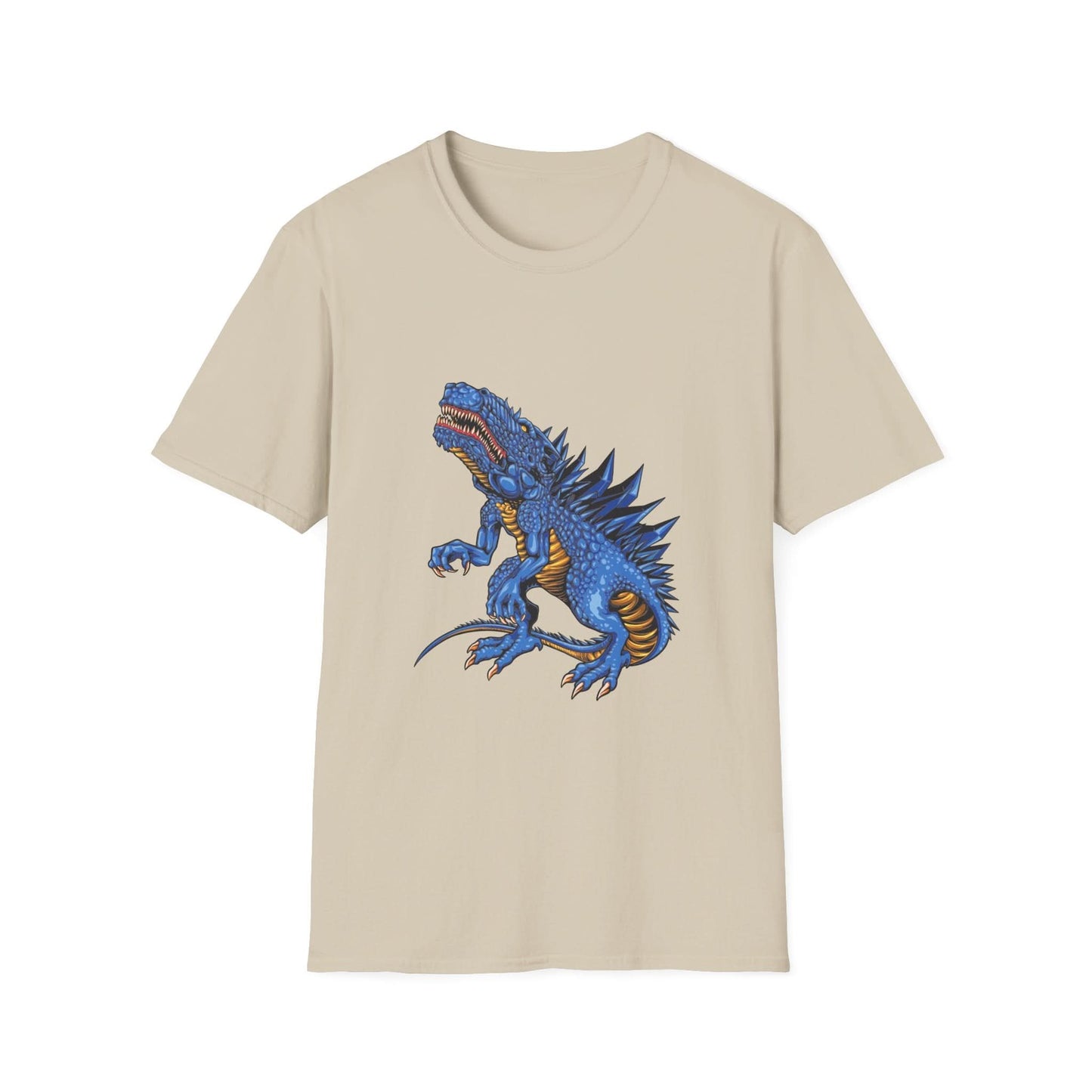 Scary Blue Dinosaur Monster - Mleem