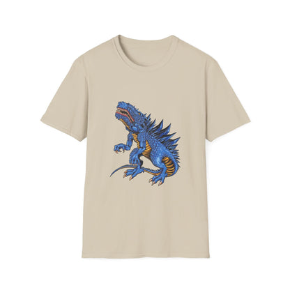 Scary Blue Dinosaur Monster - Mleem