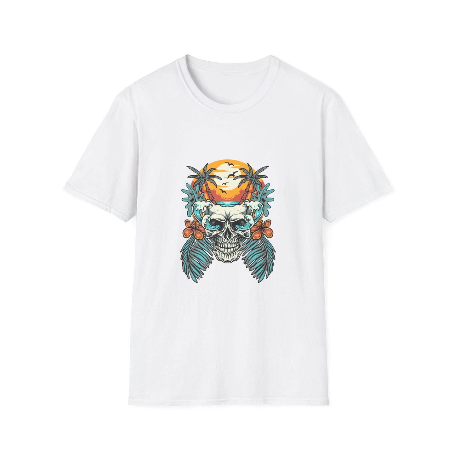 Skull Summer Beach - Mleem