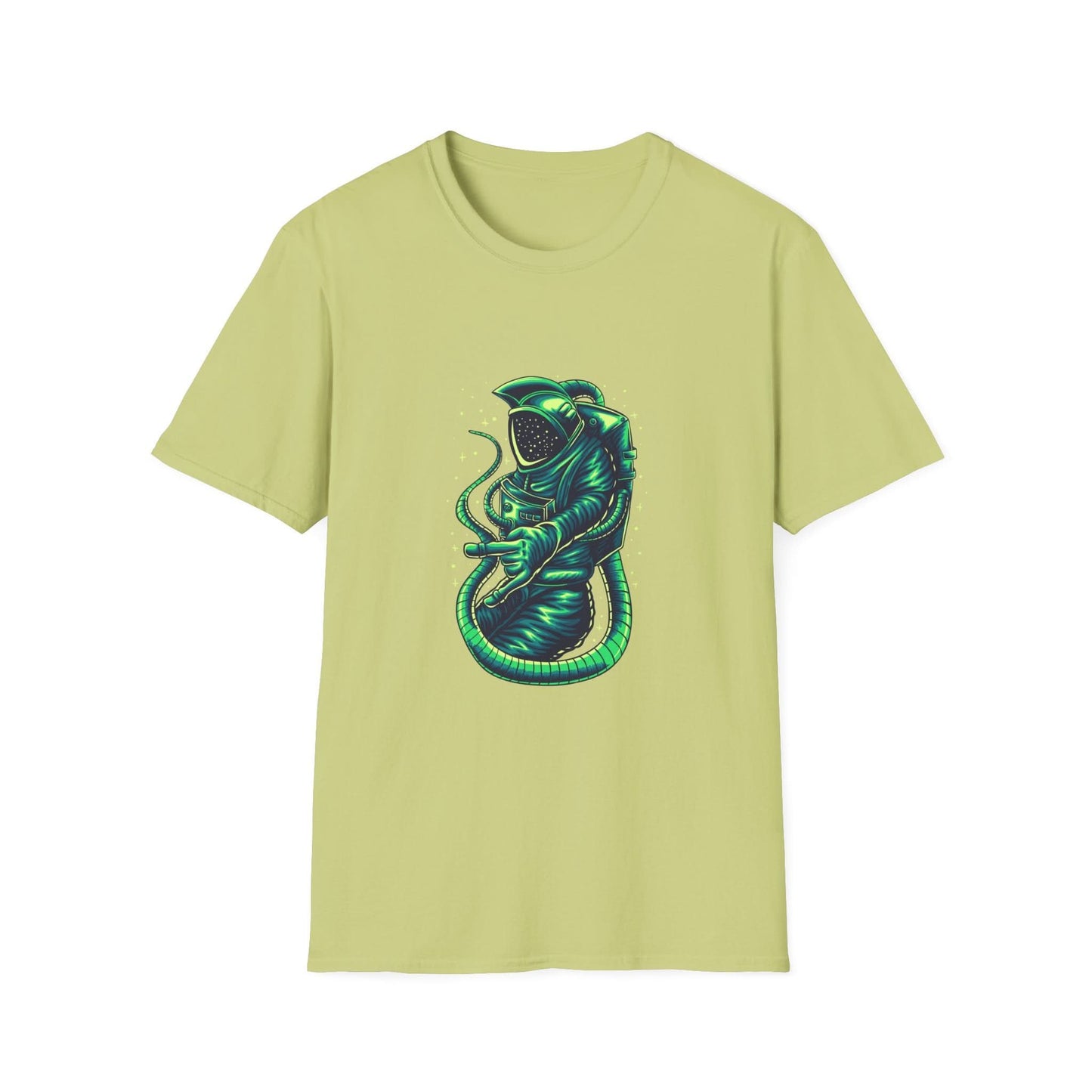 Astronaut in Space Green - Mleem
