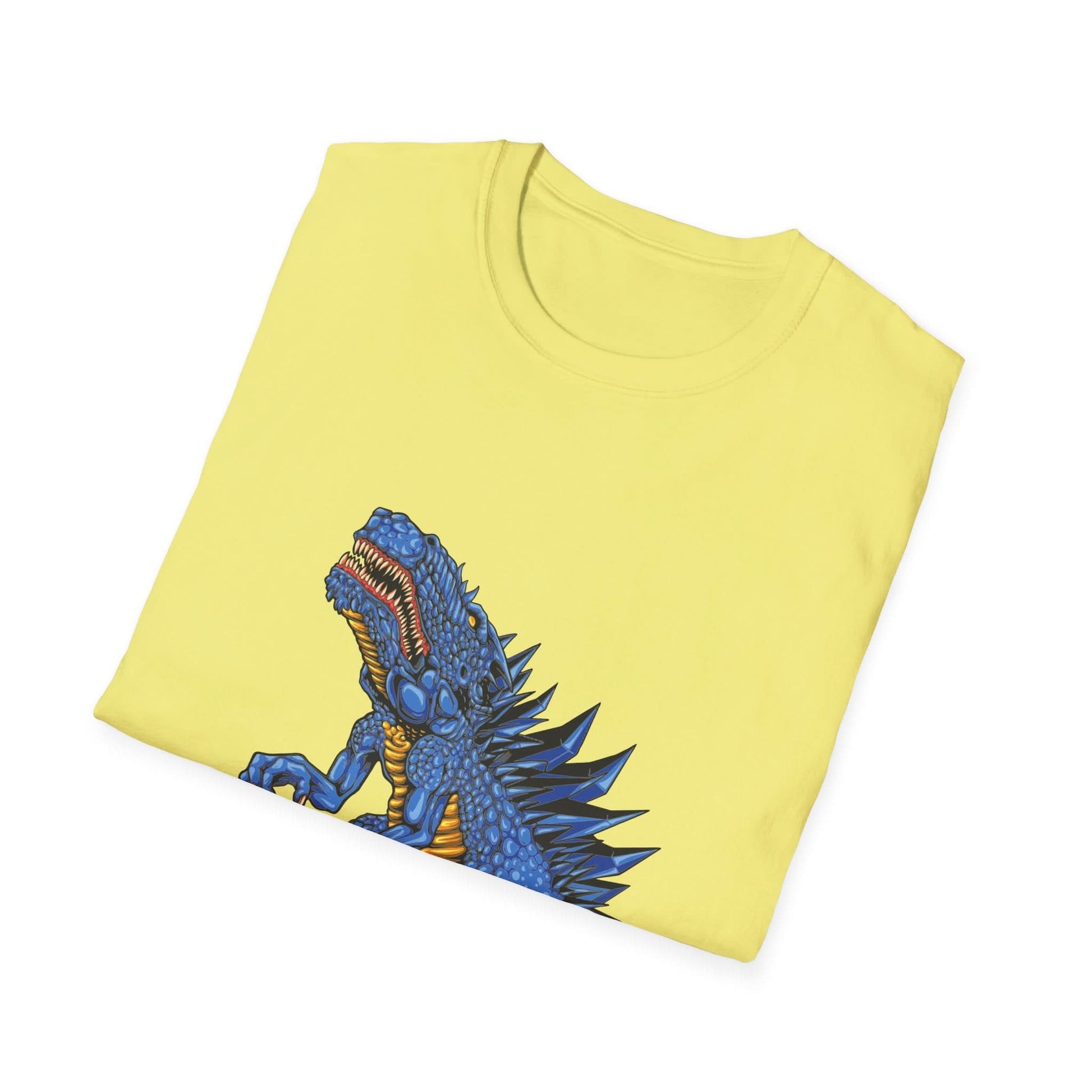 Scary Blue Dinosaur Monster - Mleem
