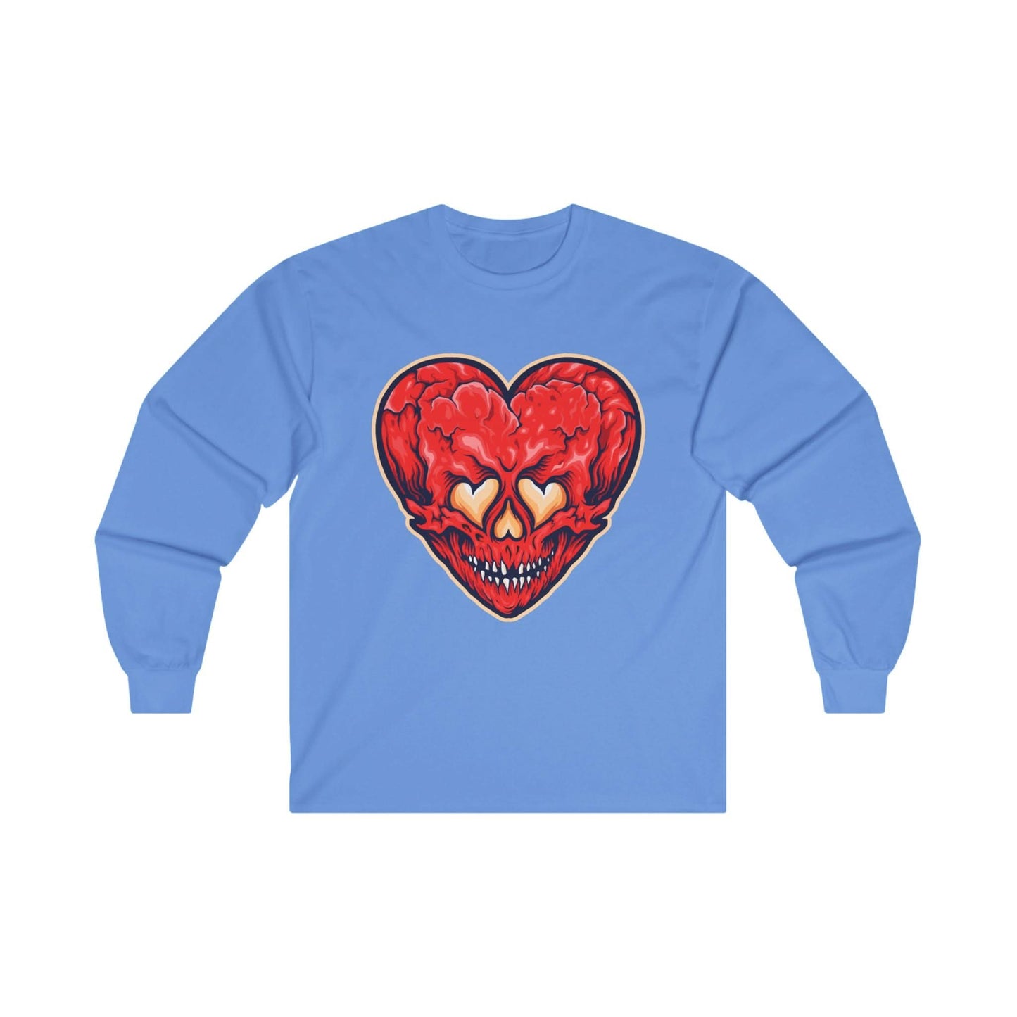 Cracked Heart Love Skull - Mleem