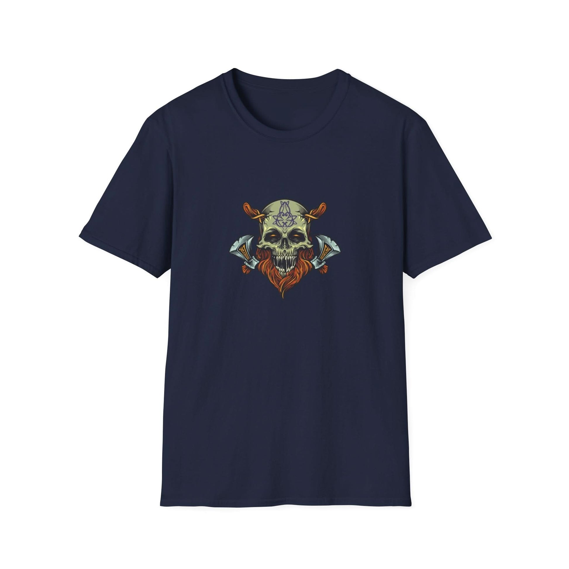 Viking Skull Warrior with Axe - Mleem