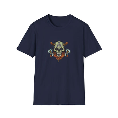 Viking Skull Warrior with Axe - Mleem