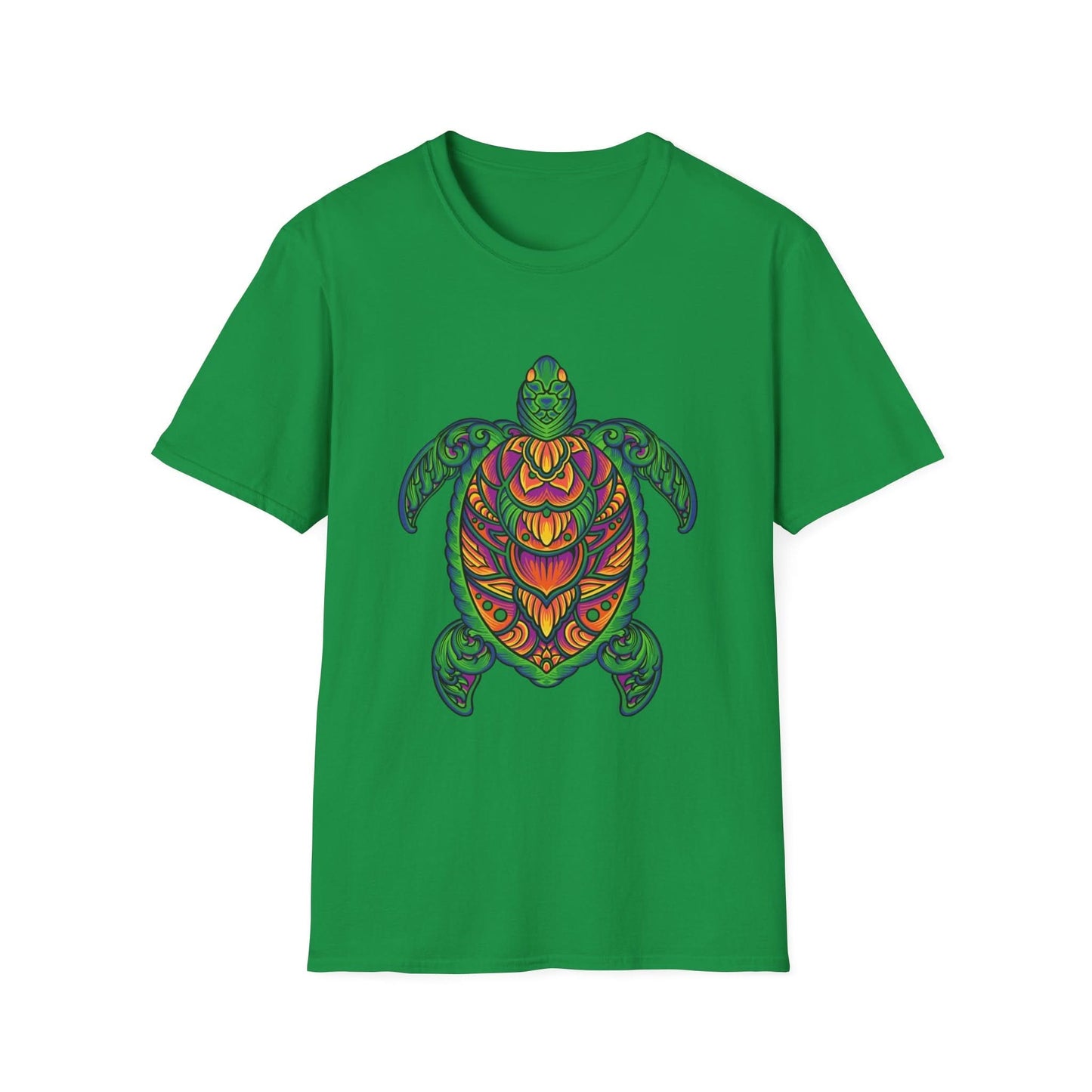 Turtle Floral Vintage Ornament - Mleem