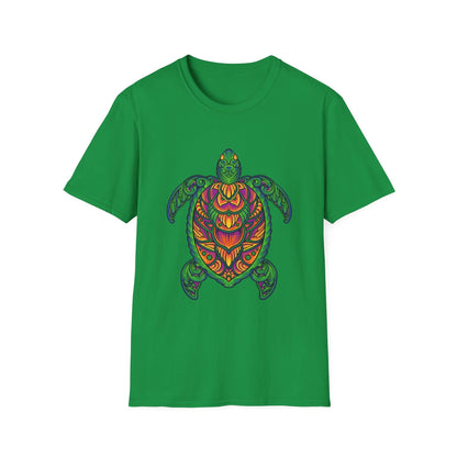 Turtle Floral Vintage Ornament - Mleem