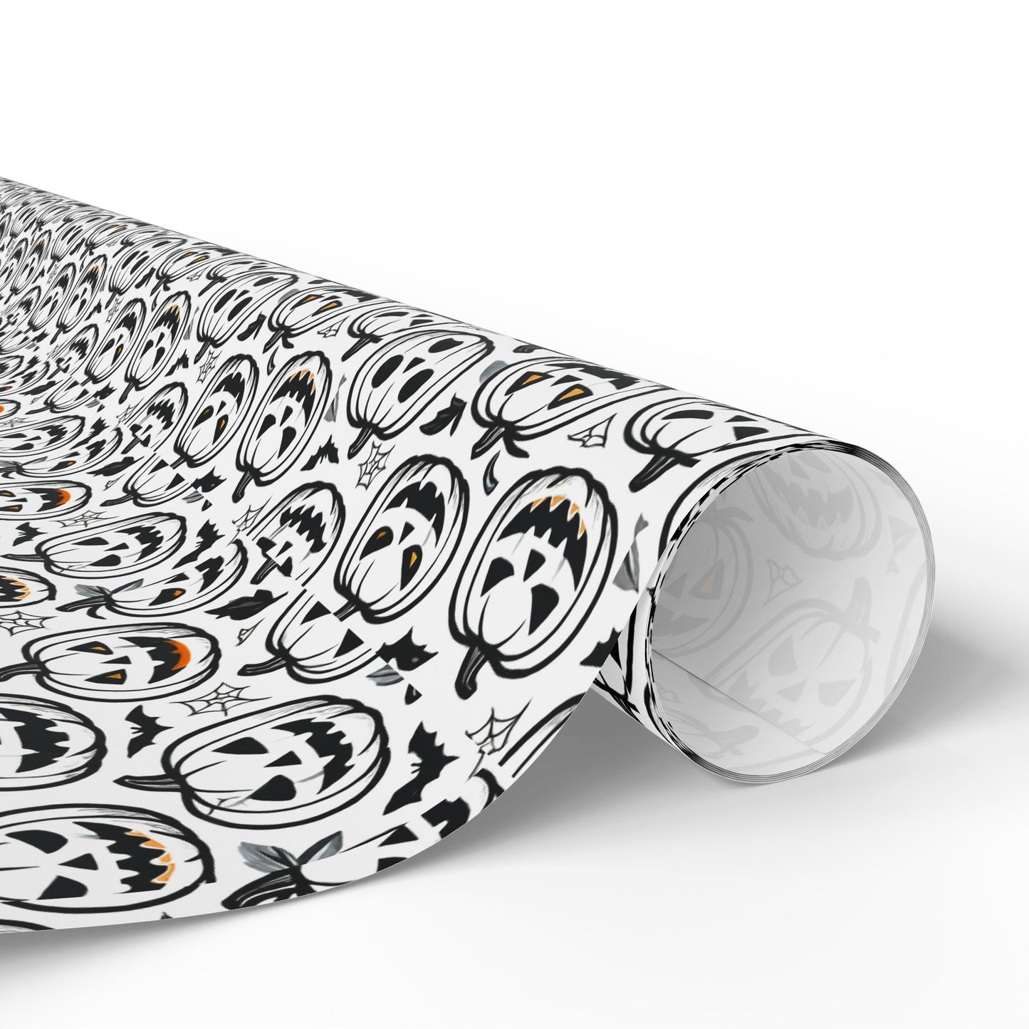Halloween Wrapping Paper, Spooky Gift Wrap, Decorative Paper Roll, Fall Occasions, Unique Wrapping for Presents