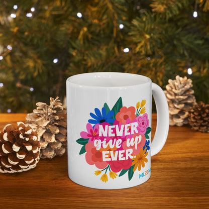 Floral Ceramic Mug - MLEEM