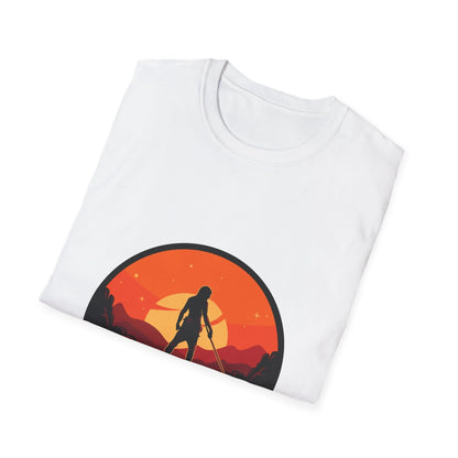Swordsman With Sunset Background - Mleem