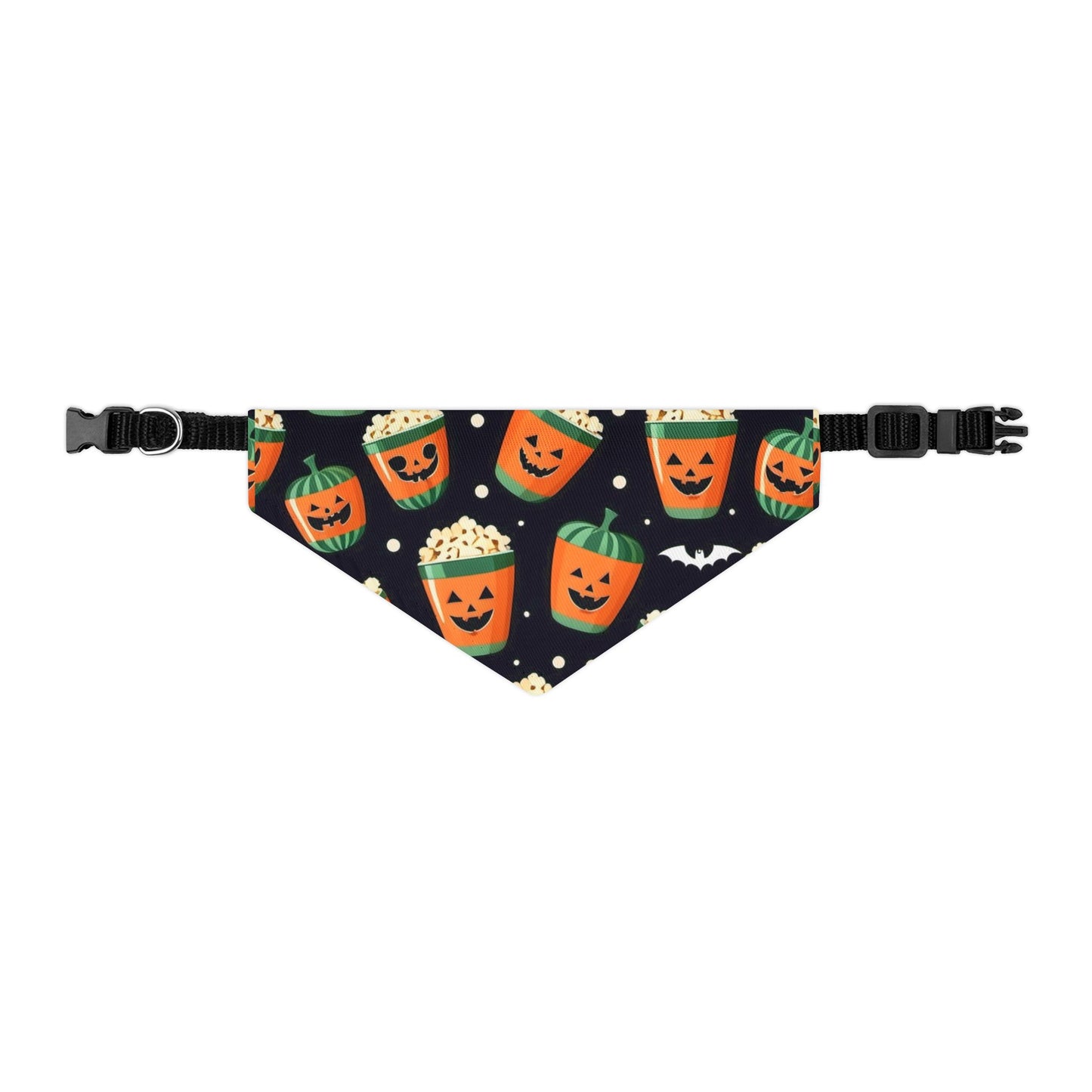 Festive Pet Bandana Collars for Halloween, Dog Accessory, Pet Costume, Fall Decor, Dog Fashion, Trick or Treat