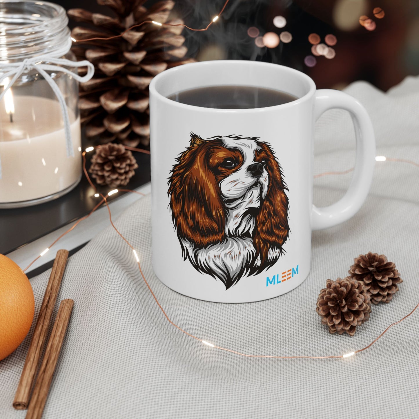 Cozy Dog Ceramic Mug for Animal Lovers