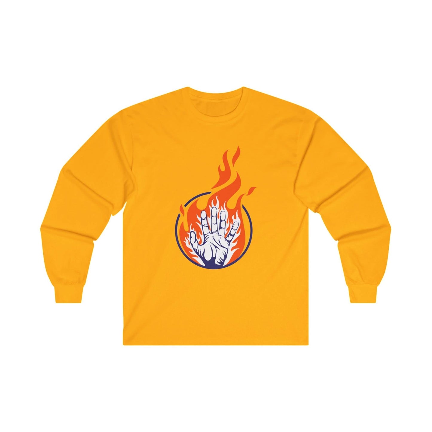 Orange Burning Hand - Mleem