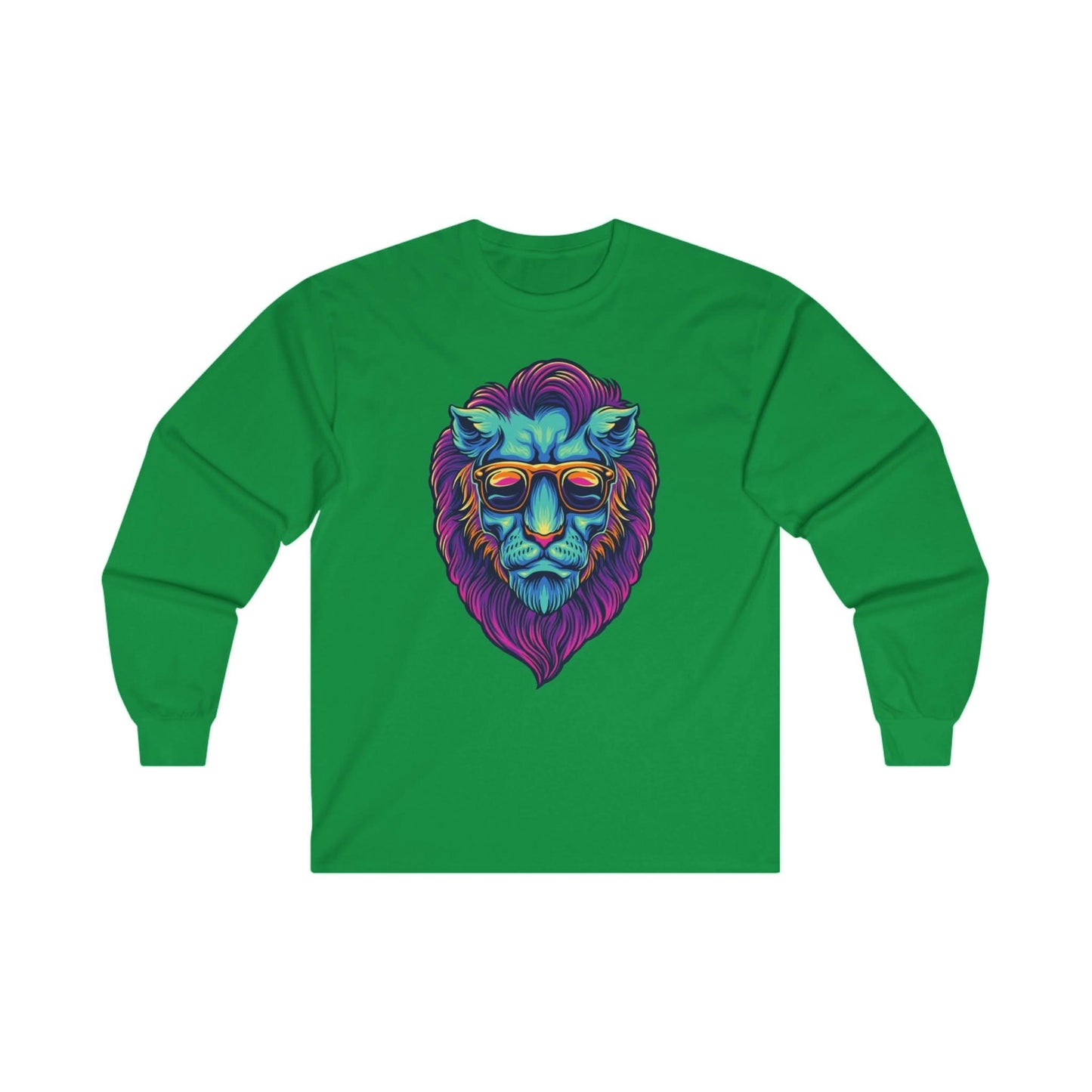 Lion Head With Sunglasses - Mleem