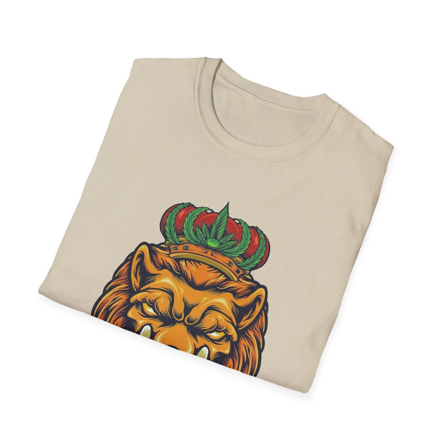 Angry Lion Head with Crown - Mleem