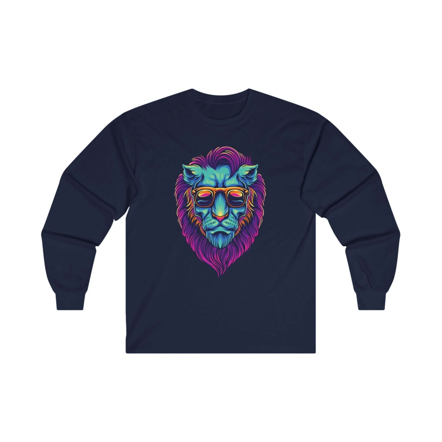 Lion Head With Sunglasses - Mleem