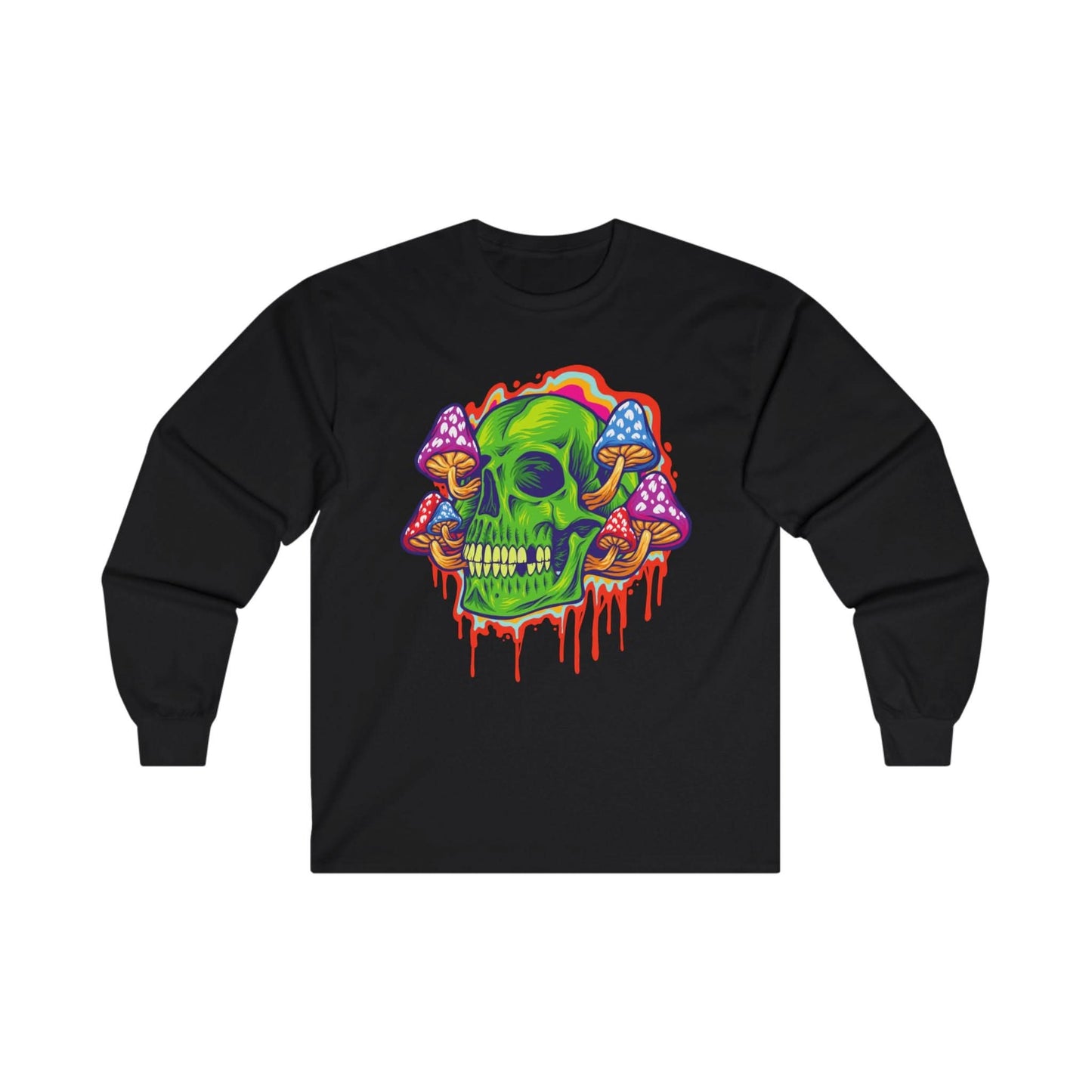 Psychedelic Mushroom Skull - Mleem