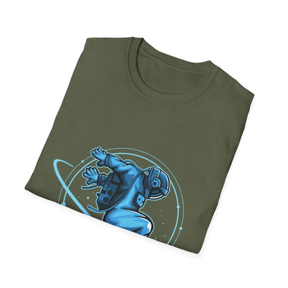 Astronaut Floating in Space - Mleem