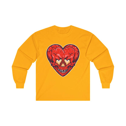Cracked Heart Love Skull - Mleem