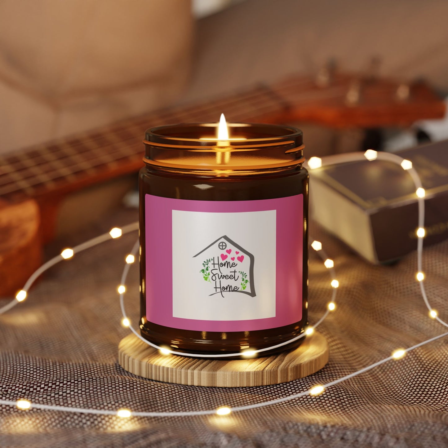 Lovely Home Scented Soy Candle
