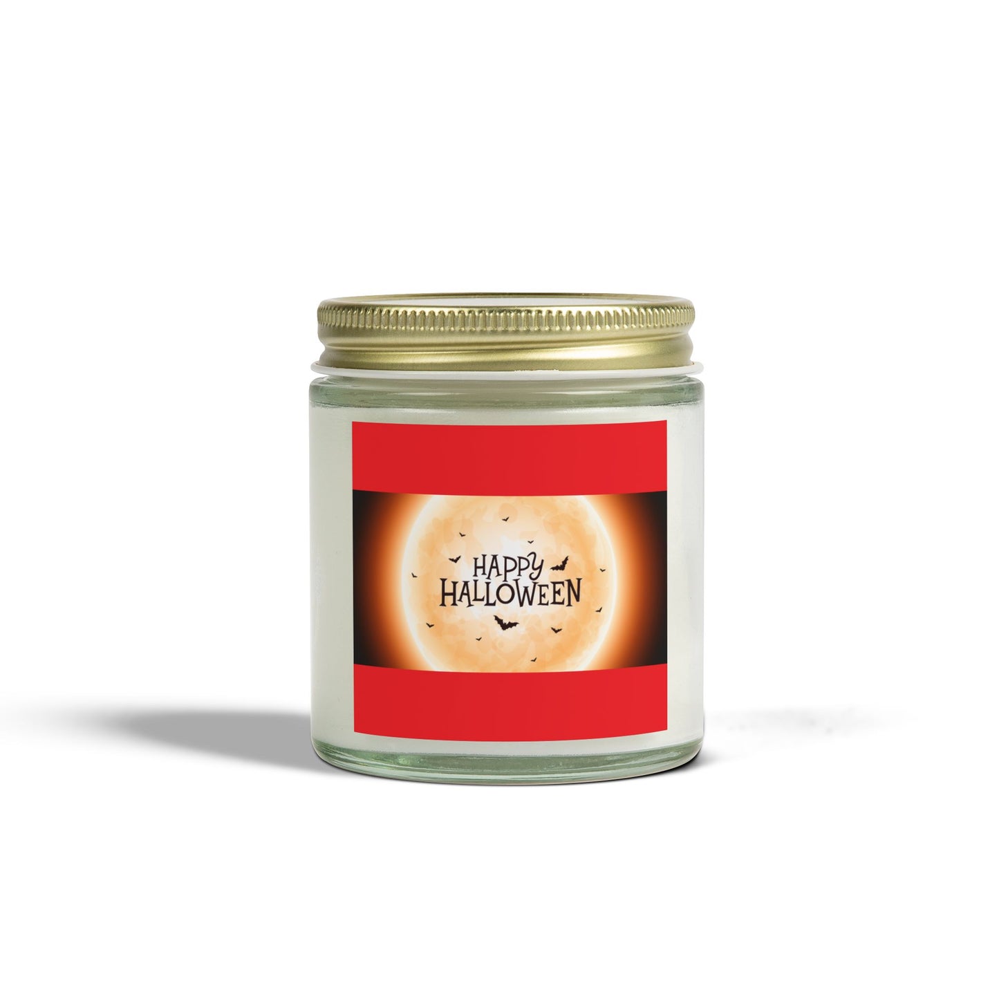 Halloween Scented Candles, 4oz & 9oz Coconut Apricot Wax - Festive Home Decor, Fall Gift, Cozy Atmosphere, Unique Halloween Party Favor