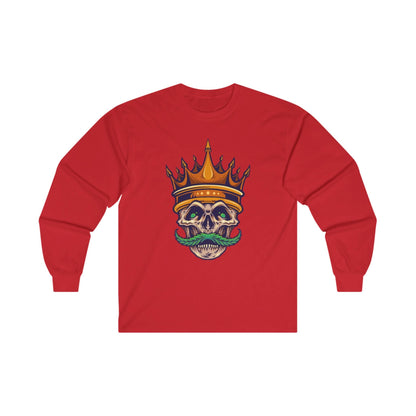 Gold Crown With Weed Mustache - Mleem