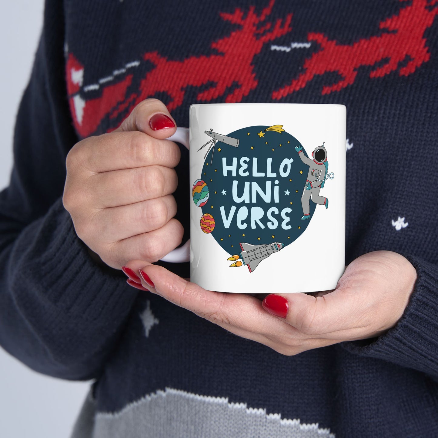 Cosmic Adventure Ceramic Mug