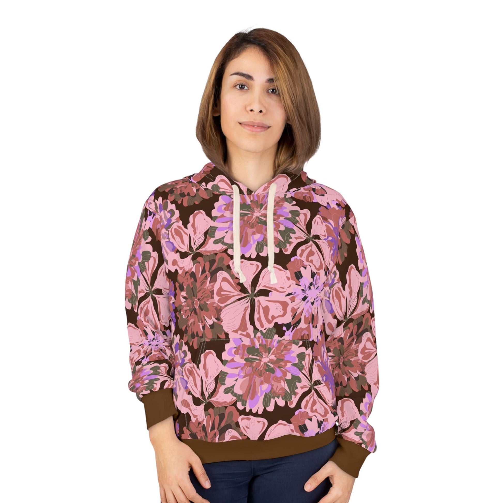 Pink And Purple Floral - Mleem