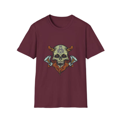 Viking Skull Warrior with Axe - Mleem