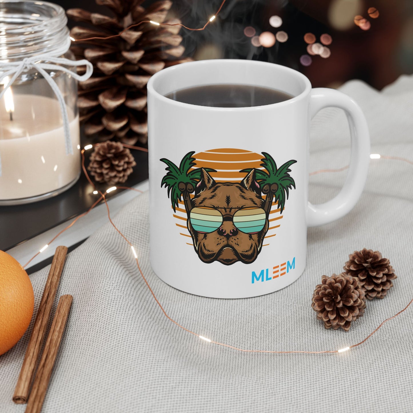 Tropical Sunset Ceramic Mug