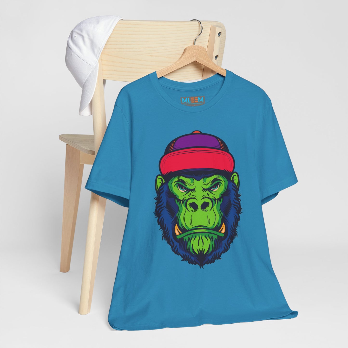 Vibrant Gorilla Graphic Tee - Unisex Short Sleeve T-Shirt
