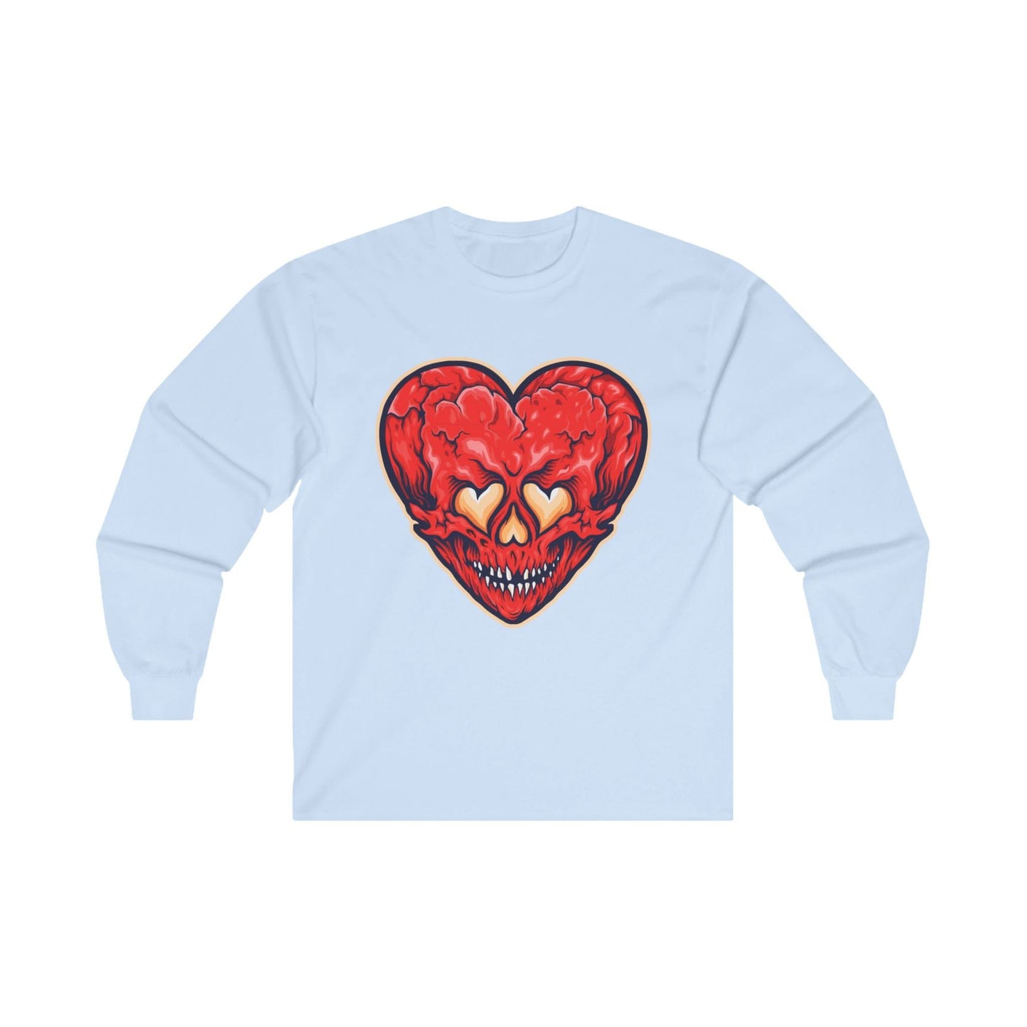 Cracked Heart Love Skull - Mleem