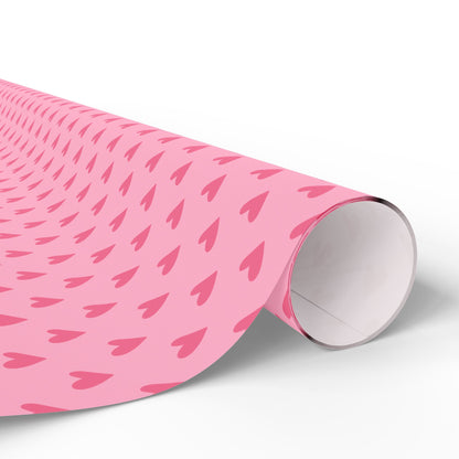 Valentine's Day Gift Wrap, Heart Pattern Wrapping Paper, Cute Pink Gift Wrap, Party Supplies, Birthday Wrapping Paper, Holiday Wrap