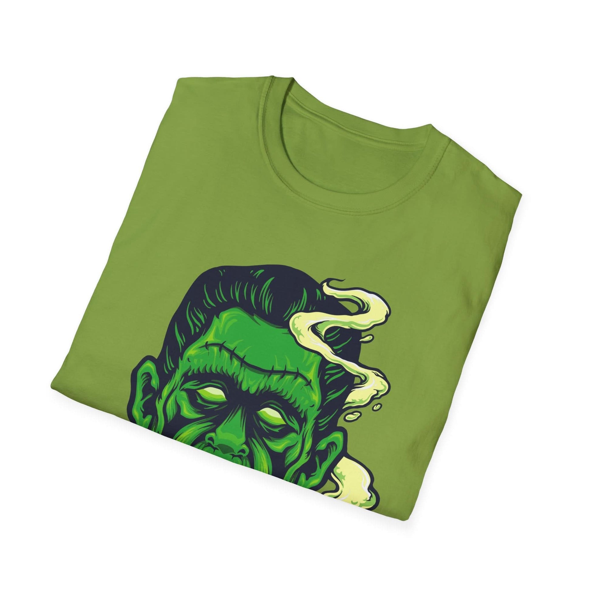 Frankenstein Smoking Cannabis Halloween - Mleem