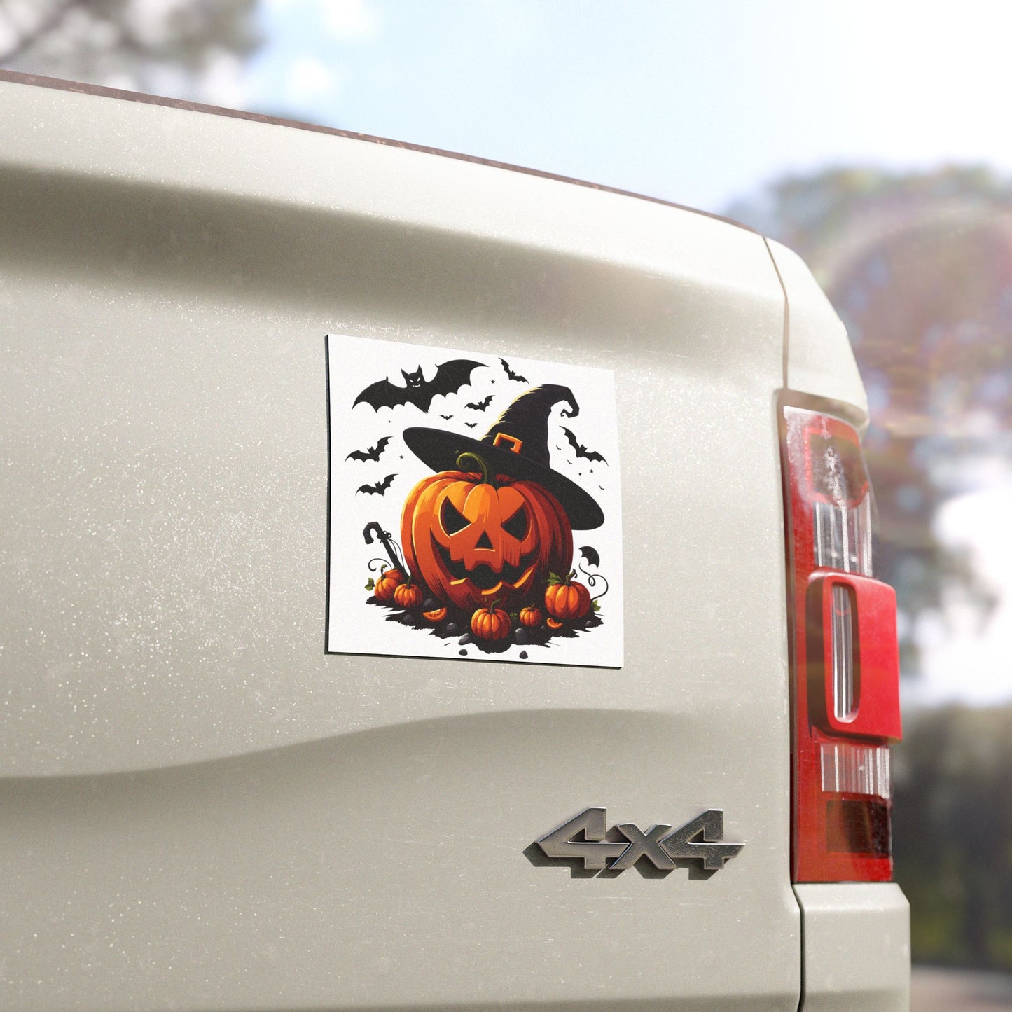 Spooky Halloween Car Magnets, Jack-o'-Lantern Decor, Fall Vehicle Stickers, Halloween Party Accessories, Fun Autumn Gifts
